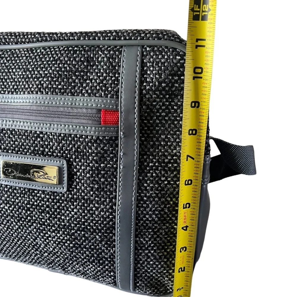 Vintage‎ Oscar de la Renta Gray Travel Bag